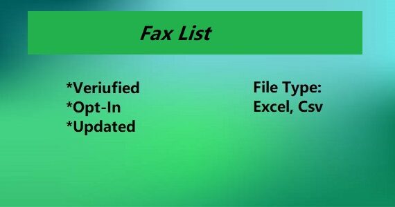 fax list