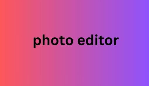 photo editor